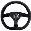 Load image into Gallery viewer, Sparco Steering Wheel L360 Ring Suede Black - Main Product View