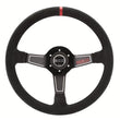 Load image into Gallery viewer, Sparco Steering Wheel L575 Monza Suede - Detail View