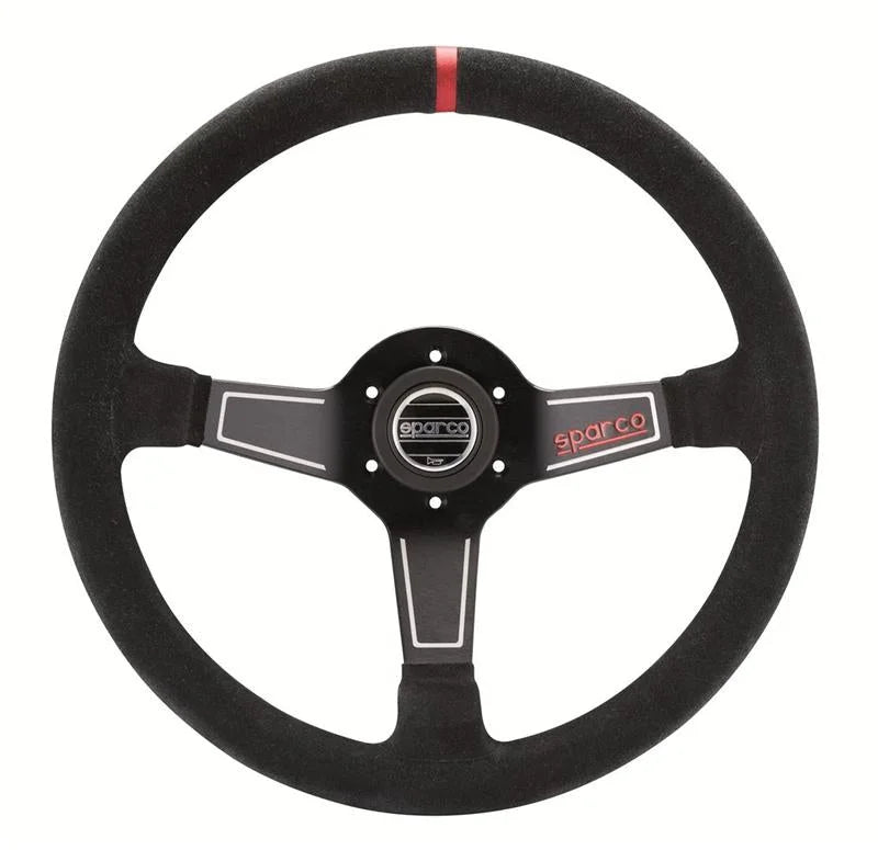 Sparco Steering Wheel L575 Monza Suede - Detail View