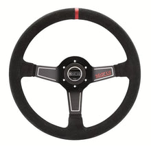 Load image into Gallery viewer, Sparco Steering Wheel L575 Monza Suede - Detail View