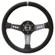 Load image into Gallery viewer, Sparco Steering Wheel L777 Suede Black - Detail View