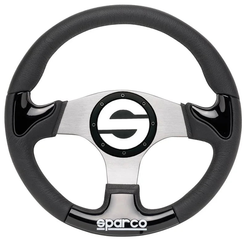 Sparco Steering Wheel P 222 Black - Side View