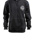Load image into Gallery viewer, Sparco Sweatshirt Hooded S-Seal Blk Xlrg - Main Product View