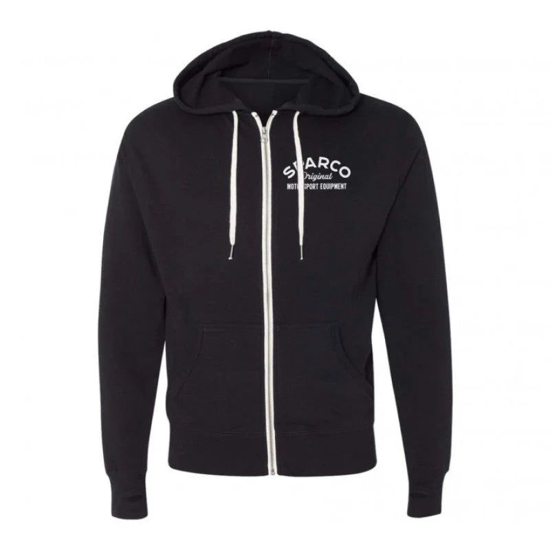 Sparco Sweatshirt ZIP Garage BLK - Medium - Side View