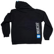 Load image into Gallery viewer, Sparco Sweatshirt Zip WWW Gry Xlrg - Back View