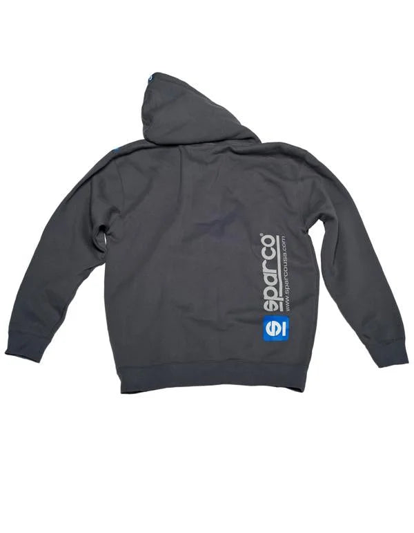 Sparco Sweatshirt Zip WWW Gry Xlrg - Main Product View