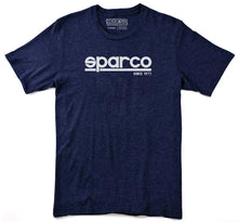 Load image into Gallery viewer, Sparco T-Shirt Corporate Navy Lrg - Main Product View
