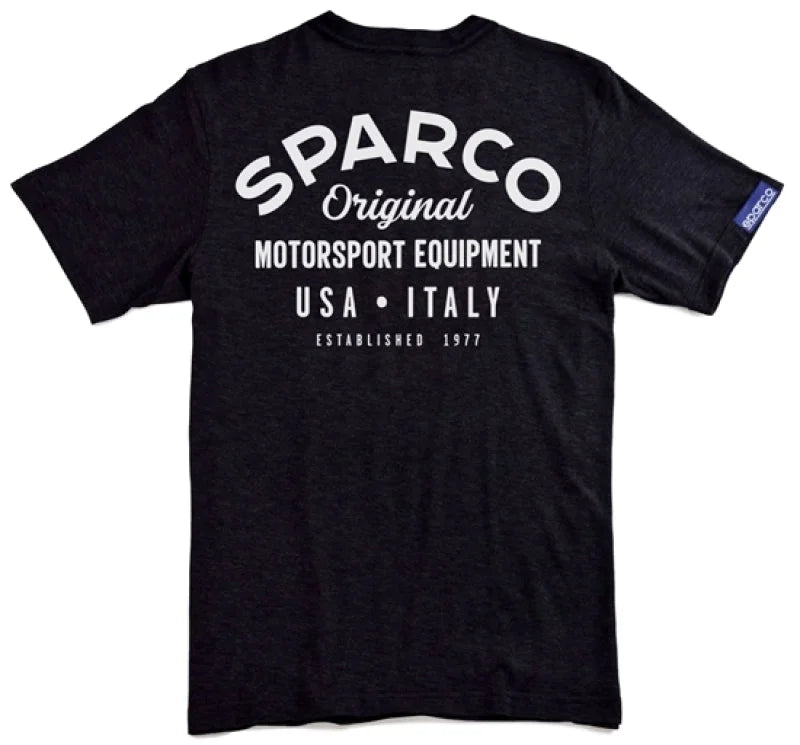 Sparco T-Shirt Garage CHRCL - Large - Side View