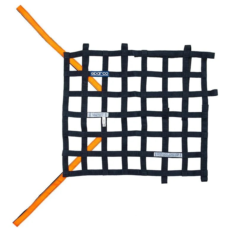 Sparco Window Net Fia Navy Blue - Side View