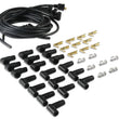 Load image into Gallery viewer, Spark Plug Wire Set- 8mm - Black Wire with Black 90 Deg Boots ACCEL - Back View