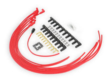 Load image into Gallery viewer, Spark Plug Wire Set- 8mm- Super Stock Universal-Graphite Core- 90 Deg Boots- Red ACCEL - Installation View