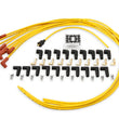 Load image into Gallery viewer, Spark Plug Wire Set - 8mm - Yellow with Orange 90 Deg Boots ACCEL - Main Product View