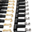 Load image into Gallery viewer, Spark Plug Wire Set - 8mm - Yellow with Orange 90 Deg Boots ACCEL - Additional View 6
