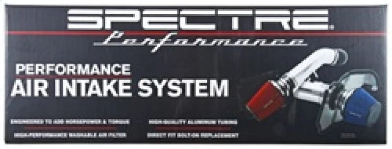 Spectre 03-08 Dodge RAM 1500/2500 V8-4.7/5.7L F/I Air Intake Kit - Clear Anodized w/Red Filter - Additional View 8