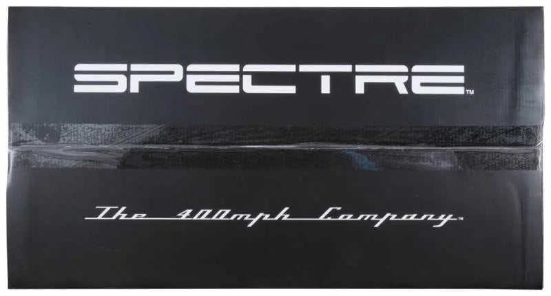Spectre 04-08 Ford F150 V8-5.4L F/I Air Intake Kit - Clear Anodized w/Red Filter - Installation View