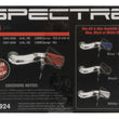 Load image into Gallery viewer, Spectre 05-09 Ford Mustang GT V8-4.6L F/I Air Intake Kit - Polished w/Red Filter - Back View