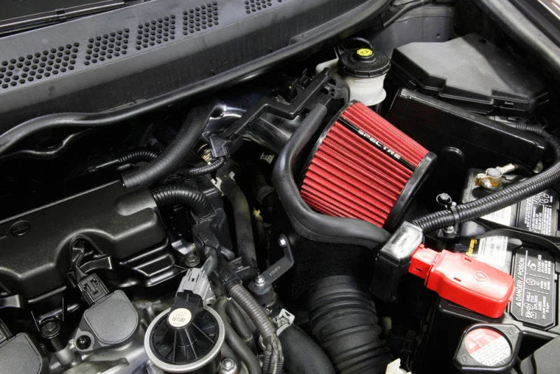 Spectre 06-11 Honda Civic L4-1.8L F/I Air Intake Kit - Side View