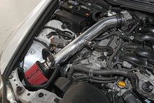 Load image into Gallery viewer, Spectre 06-12 Lexus IS250/IS350 V6-2.5/3.5L F/I Air Intake Kit - Polished w/Red Filter - Side View