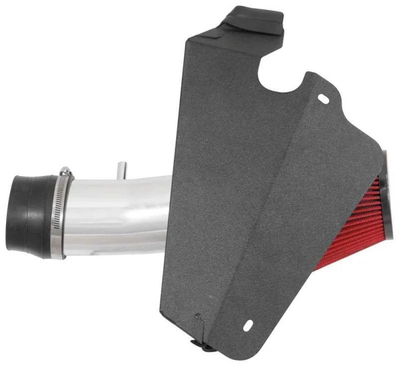 Spectre 09-17 Nissan Maxima V6-3.5L F/I Air Intake Kit - Polished w/Red Filter - Additional View 9