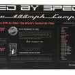 Load image into Gallery viewer, Spectre 10-11 Chevy Camaro V6-3.6L F/I Air Intake Kit - Clear Anodized w/Red Filter - Side View
