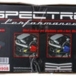 Load image into Gallery viewer, Spectre 10-12 Chevy Camaro V8-6.2L F/I Air Intake Kit - Clear Anodized w/Red Filter - Additional View 7