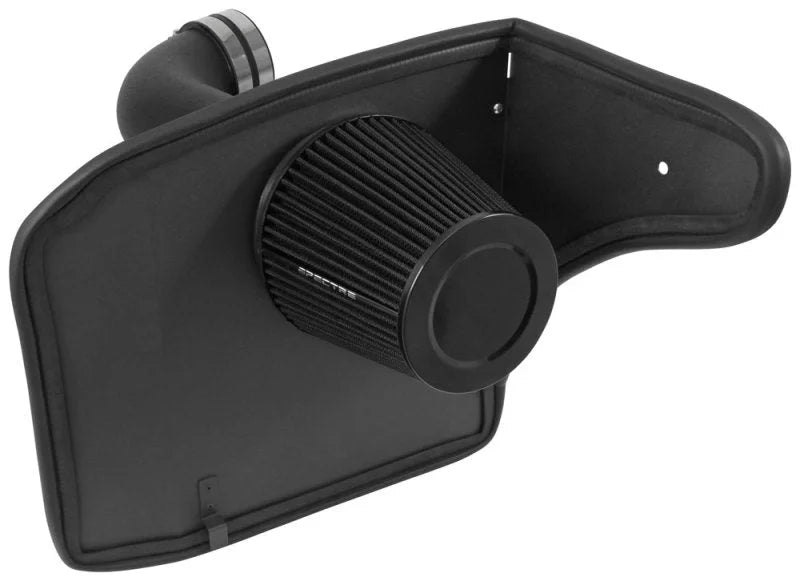 Spectre 10-15 Chevy Camaro V8-6.2L F/I Air Intake Kit - Black w/ Black Filter - Installation View