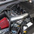 Load image into Gallery viewer, Spectre 10-18 Toyota FJ 10-15 4Runner V6-4.0L F/I Air Intake Kit - Polished w/Red Filter - Side View