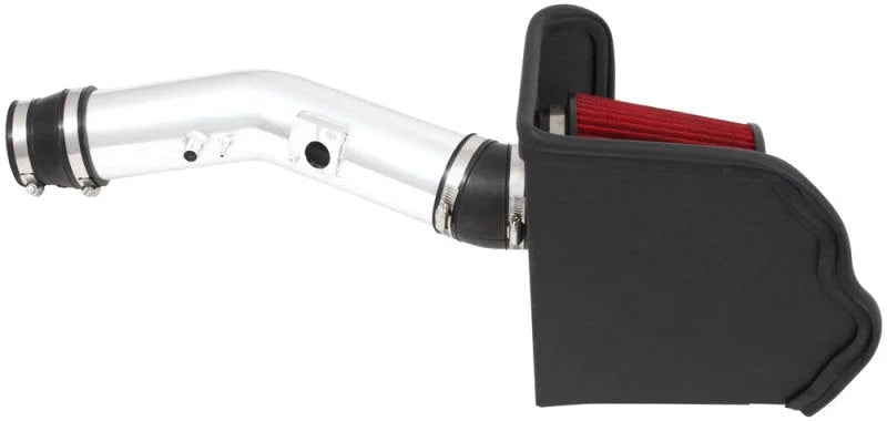 Spectre 10-18 Toyota FJ 10-15 4Runner V6-4.0L F/I Air Intake Kit - Polished w/Red Filter - Additional View 6
