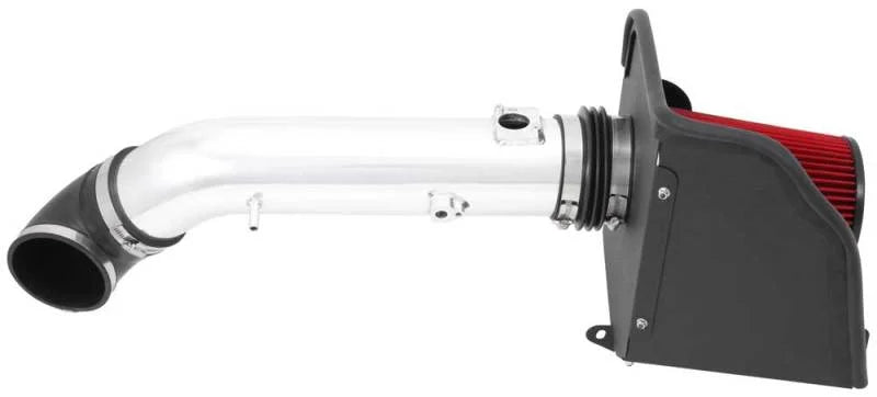 Spectre 11-13 GM 2500HD/3500HD V8-6.0L F/I Air Intake Kit - Polished w/Red Filter - Additional View 5