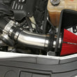 Load image into Gallery viewer, Spectre 11-14 Challenger/Charger V8-6.4L F/I Air Intake Kit - Polished w/Red Filter - Back View