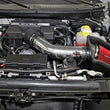 Load image into Gallery viewer, Spectre 11-14 Ford F150 SVT Raptor V8-6.2L F/I Air Intake Kit - Polished w/Red Filter - Back View