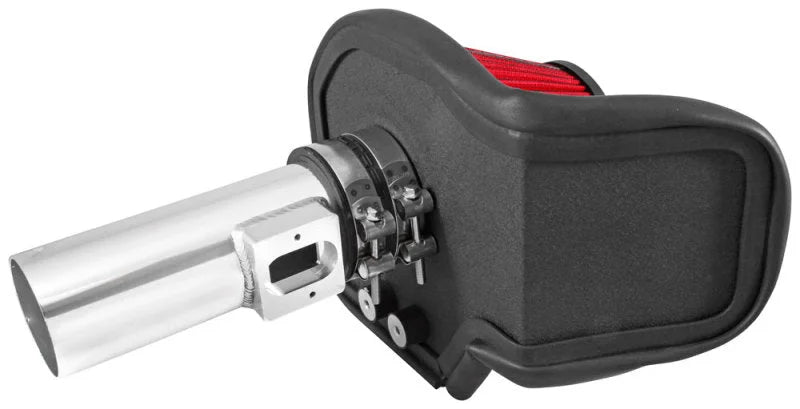 Spectre 11-15 Chevy Cruze 1.4L Air Intake Kit - Polished w/Red Filter - Installation View