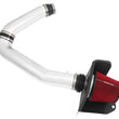 Load image into Gallery viewer, Spectre 11-15 Jeep Grand Cherokee V6-3.6L F/I Air Intake Kit - Polished w/Red Filter - Main Product View