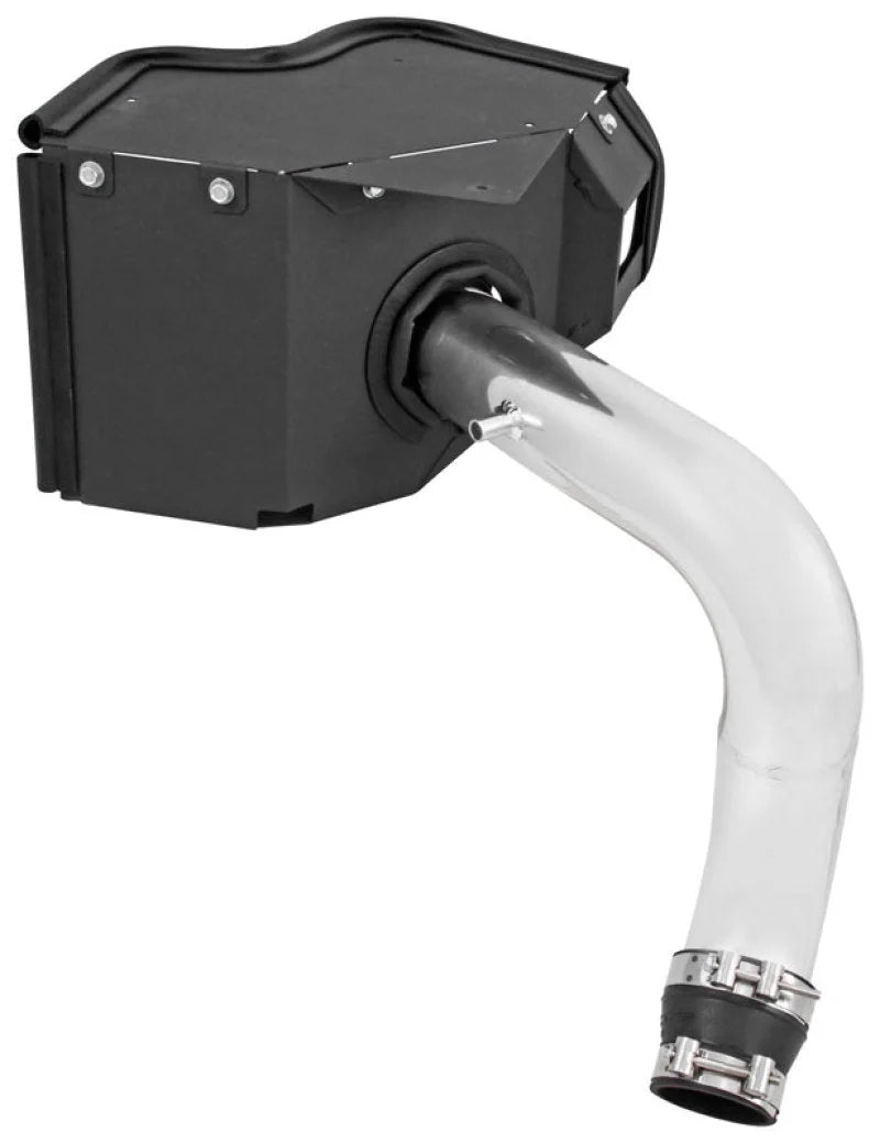 Spectre 11-16 Jeep Patriot L4-2.0L F/I Air Intake Kit - Polished w/Red Filter - Installation View