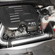 Load image into Gallery viewer, Spectre 11-17 Challenger/Charger 3.6L Air Intake Kit - Polished w/Red Filter - Side View