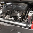 Load image into Gallery viewer, Spectre 11-17 Challenger/Charger 3.6L Air Intake Kit - Polished w/Red Filter - Back View