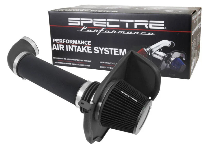 Spectre 11-19 Dodge Challenger/Charger 5.7L V8 Air Intake Kit - Black w/Black Filter - Additional View 6