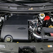 Load image into Gallery viewer, Spectre 11-19 Ford Explorer V6-3.5L F/I Air Intake Kit - Polished Aluminum w/Red Filter - Side View