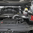 Load image into Gallery viewer, Spectre 12-14 Ford F150 V6-3.5L F/I Air Intake Kit - Polished w/Red Filter - Back View