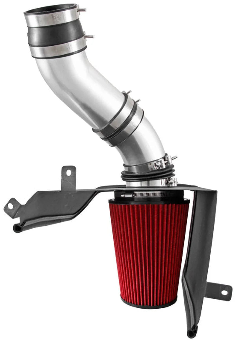 Spectre 12-16 Toyota Tundra 4.6L Air Intake Kit - Silver w/Red Filter - Detail View