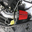 Load image into Gallery viewer, Spectre 12-18 Jeep Grand Cherokee V8-6.4L F/I Air Intake Kit - Polished w/Red Filter - Back View