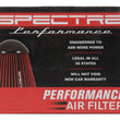 Load image into Gallery viewer, Spectre 14-17 Ford E450 Super Duty 6.8L V10 F/I Replacement Round Tapered Air Filter - Back View