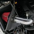 Load image into Gallery viewer, Spectre 14-18 RAM 2500/3500 6.4L Air Intake Kit - Polished w/Red Filter - Side View