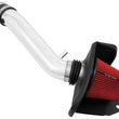 Load image into Gallery viewer, Spectre 16-18 Jeep Grand Cherokee V6-3.6L F/I Air Intake Kit - Polished w/Red Filter - Main Product View