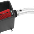Load image into Gallery viewer, Spectre 16-18 Toyota Tacoma V6-3.5L F/I Air Intake Kit - Polished w/Red Filter - Main Product View