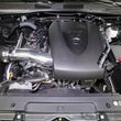 Load image into Gallery viewer, Spectre 16-18 Toyota Tacoma V6-3.5L F/I Air Intake Kit - Polished w/Red Filter - Back View