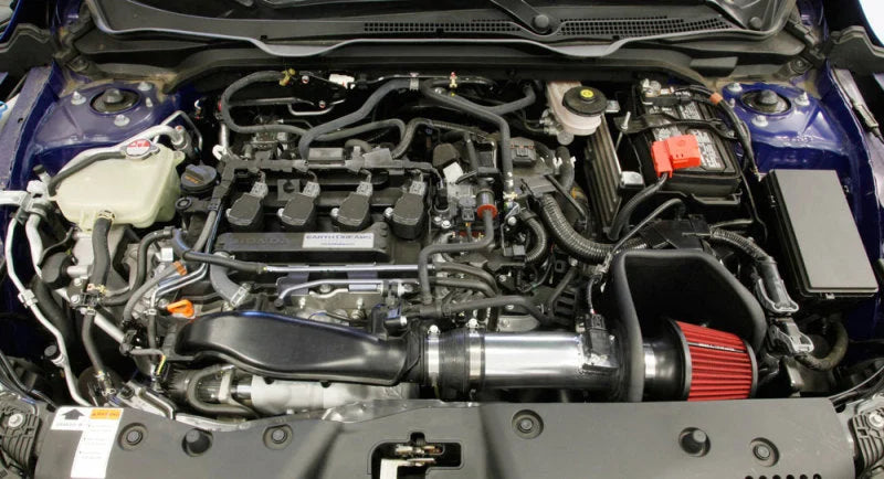 Spectre 16-20 Honda Civic L4-1.5L F/I Air Intake Kit - Back View