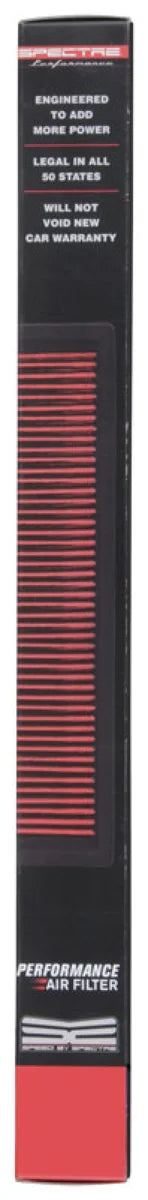 Spectre 2007 Chevy Camaro 3.8L/5.7L V6/V8 F/I Replacement Panel Air Filter - Side View