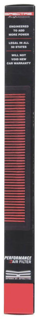 Spectre 2007 Chevy Camaro 3.8L/5.7L V6/V8 F/I Replacement Panel Air Filter - Side View