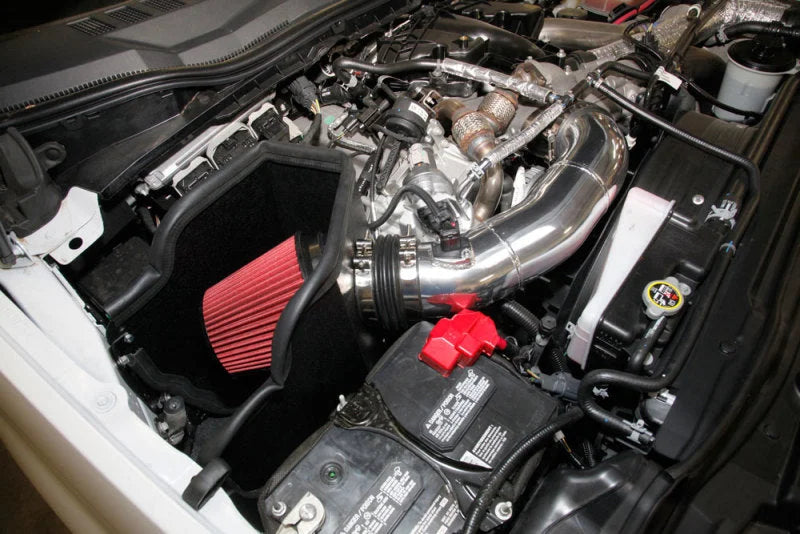 Spectre 2017 Ford F-Series 6.7L Air Intake Kit - Side View